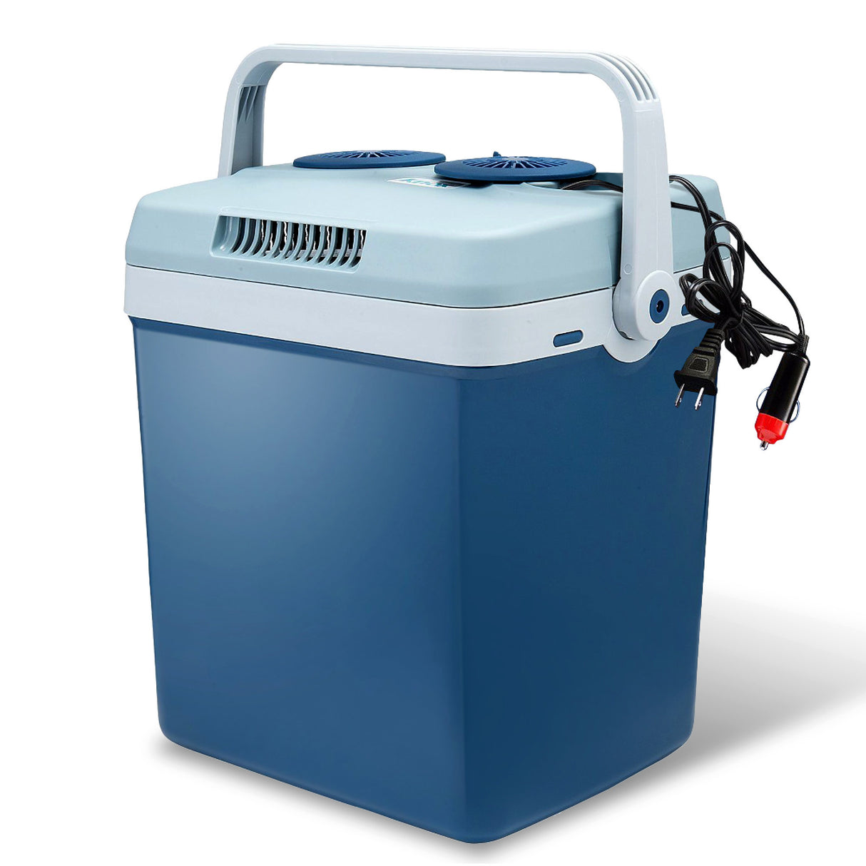 Lifestyle 34-Quart Electric Cooler/Warmer with Dual AC and DC Power Cords (Blue)