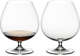 Riedel Vinum Brandy Glass (4-Pack) with Wine Pourer and Polishing Cloth