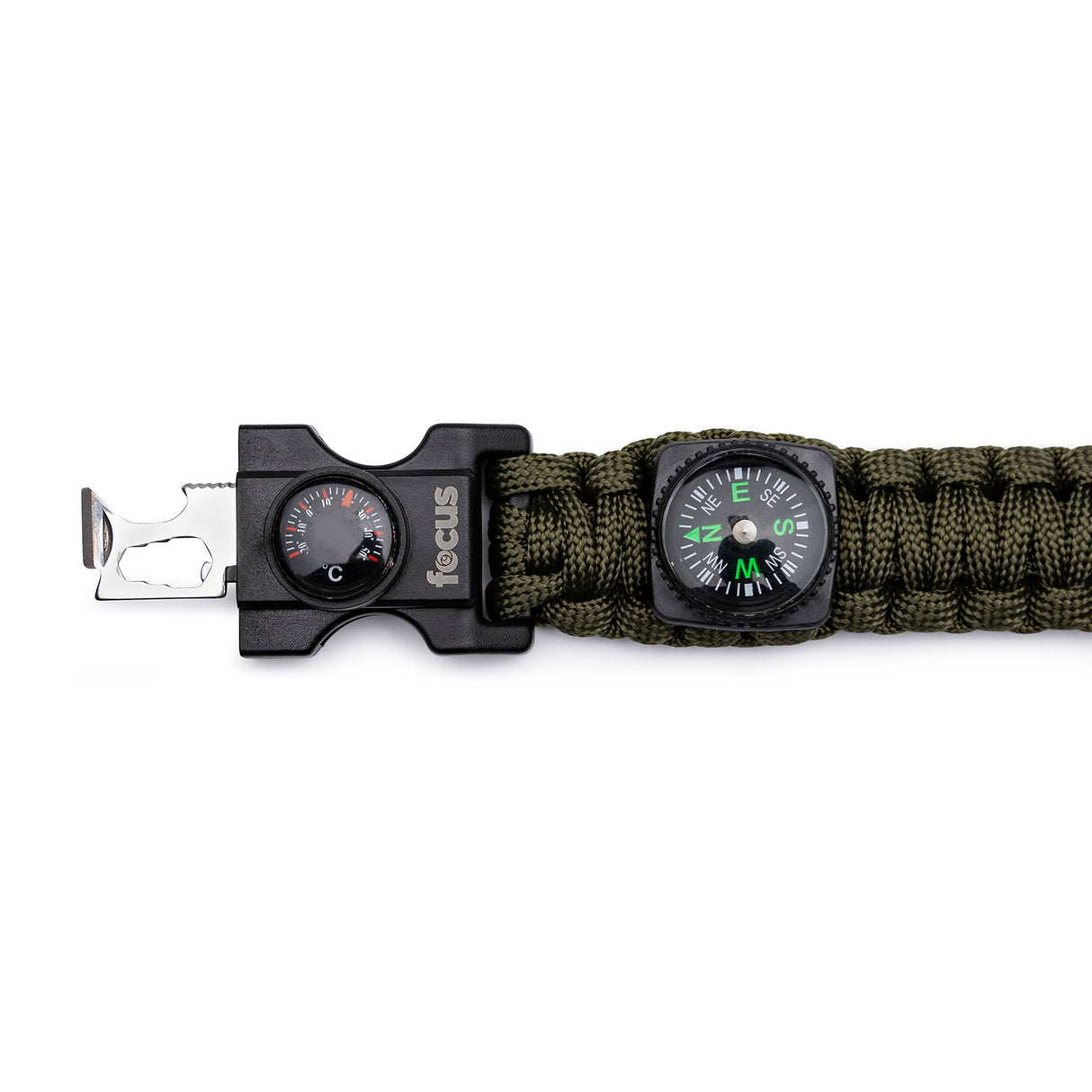 Spyderco Rescue 3 Lightweight Folding Knife with Multi-Tool Paracord Bracelet