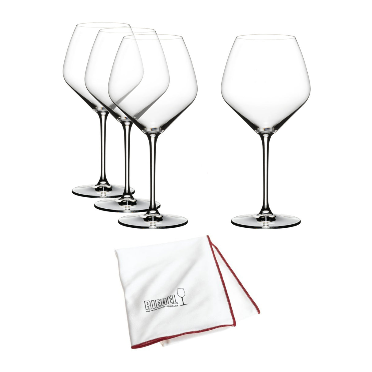 Riedel Extreme Pinot Noir Glasses Value Gift Pack (Buy 3 Get 4) Bundle