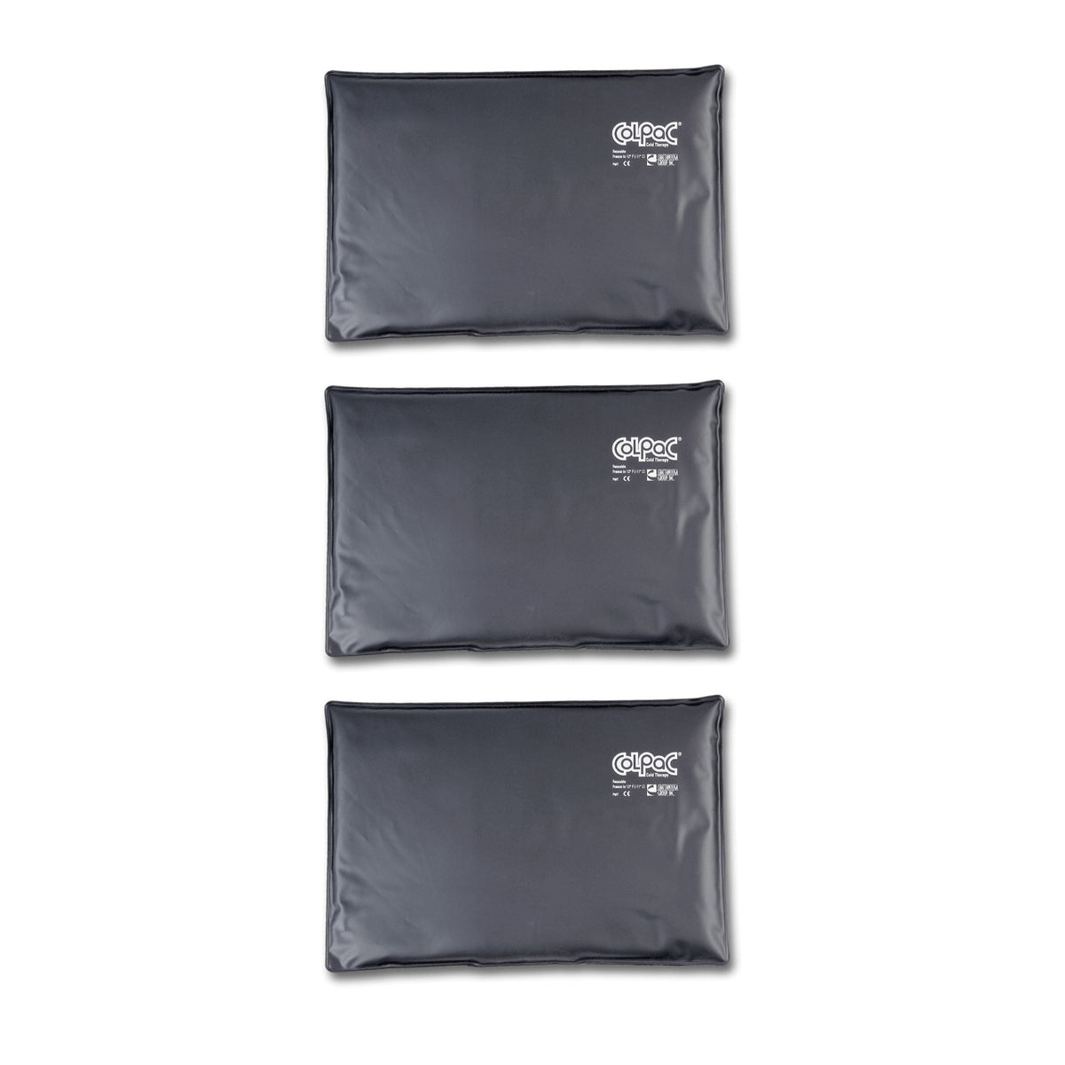 Chattanooga ColPac - Black Polyurethane- Oversize - 12.5 in x 18.5 in- 3-Pack