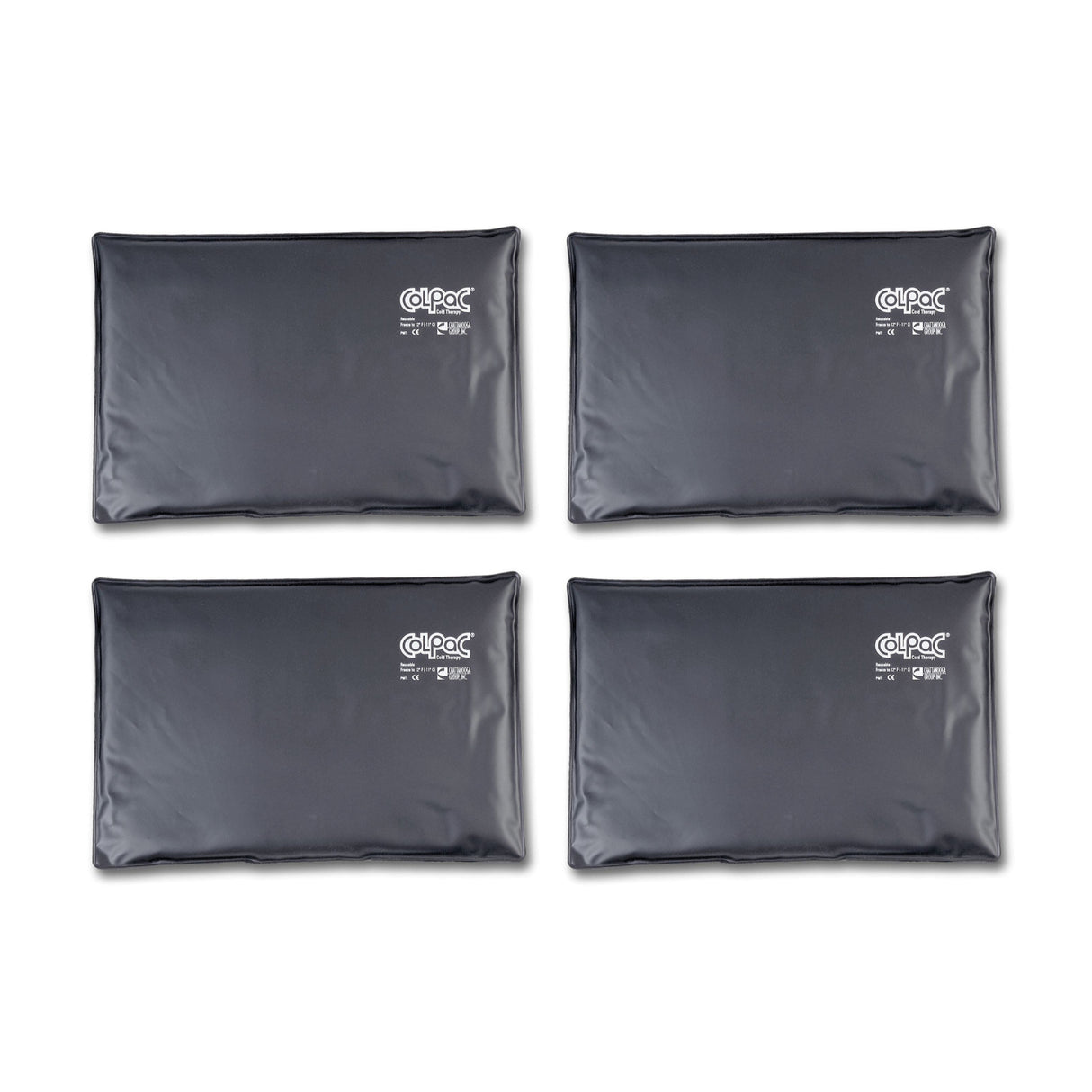 Chattanooga ColPac - Black Polyurethane- Oversize - 12.5 in x 18.5 in- 4-Pack