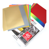 GIO-FLEX PVC Heat Transfer Vinyl 33 Sheets HTV Assorted Colors Bundle