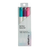 Cricut 2007091 1.0mm Joy Gel Point Pens (3-Pack, Teal, Purple and Pink)