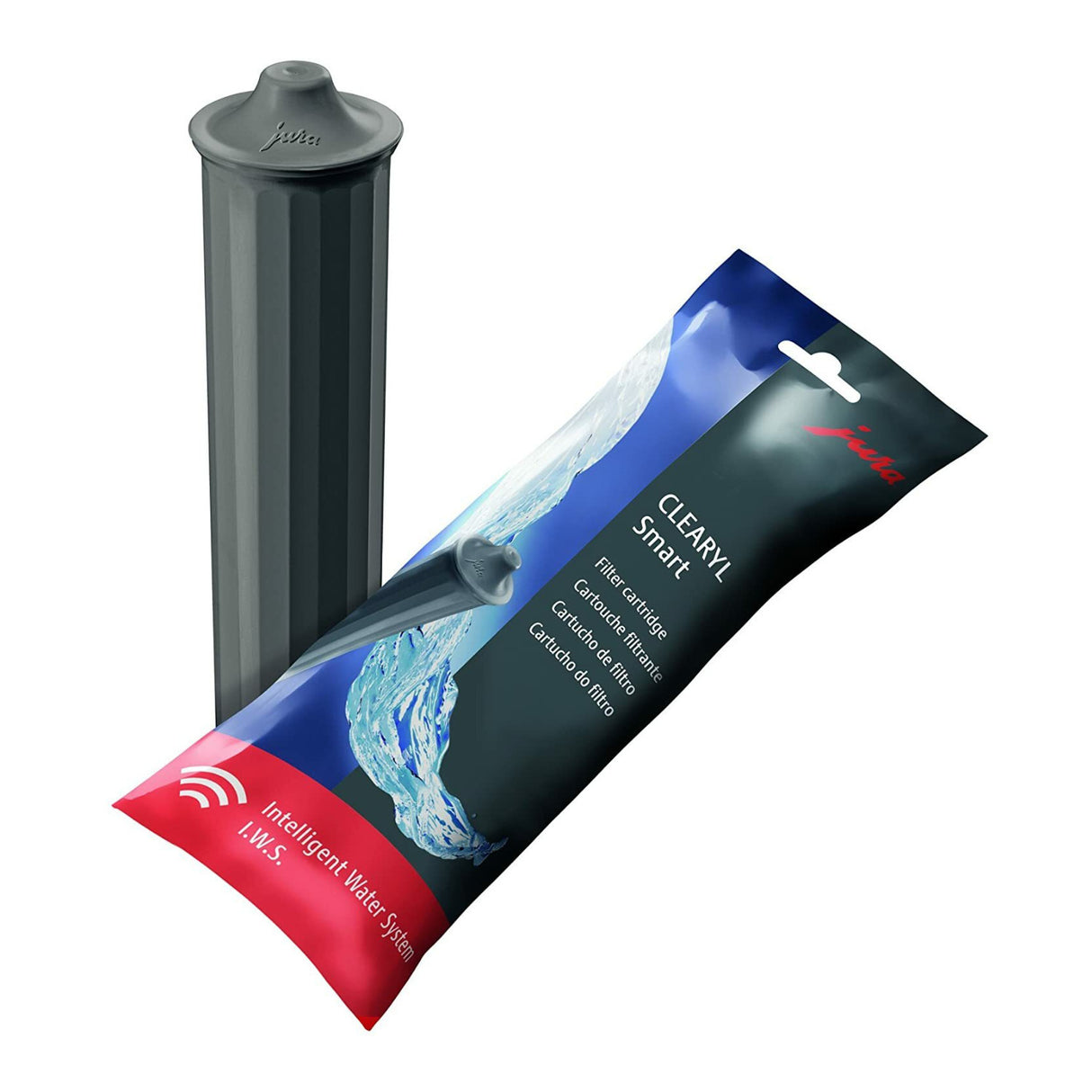 Jura CLEARYL Smart Filter Cartridge (Gray, 4-Pack)