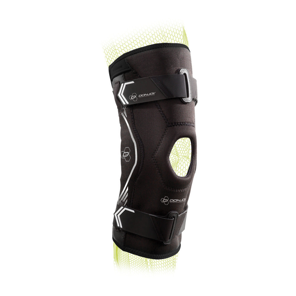 DonJoy Performance Bionic Drytex Knee Sleeve (Black, Large)