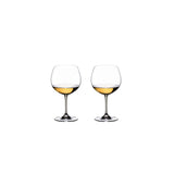 Riedel Vinum Oaked Chardonnay/Montrachet Glass (2-Pack) with Wine Pourer Bundle