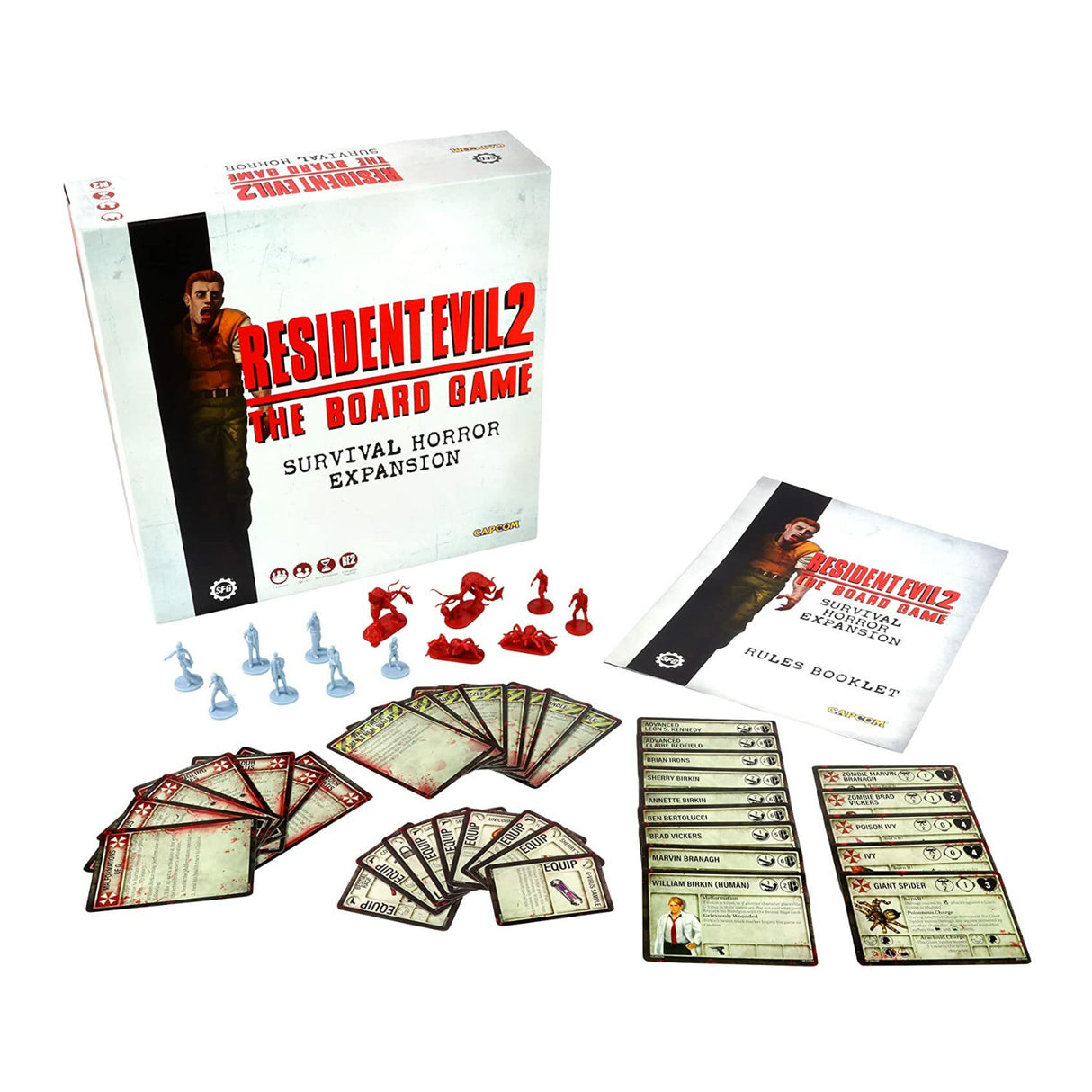 Steamforged Games Resident Evil 2 Survival Horror Expansion Board Game