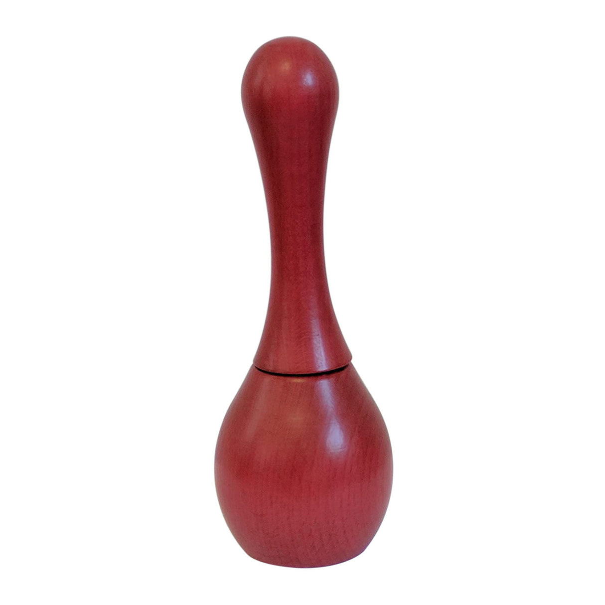 Maracas 9-Inch Beechwood Spice Mill (Green and Red, 2-Pack)