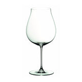 Riedel New World Pinot Noir Wine Glass (4-Pack) with Microfiber Polishing Cloth