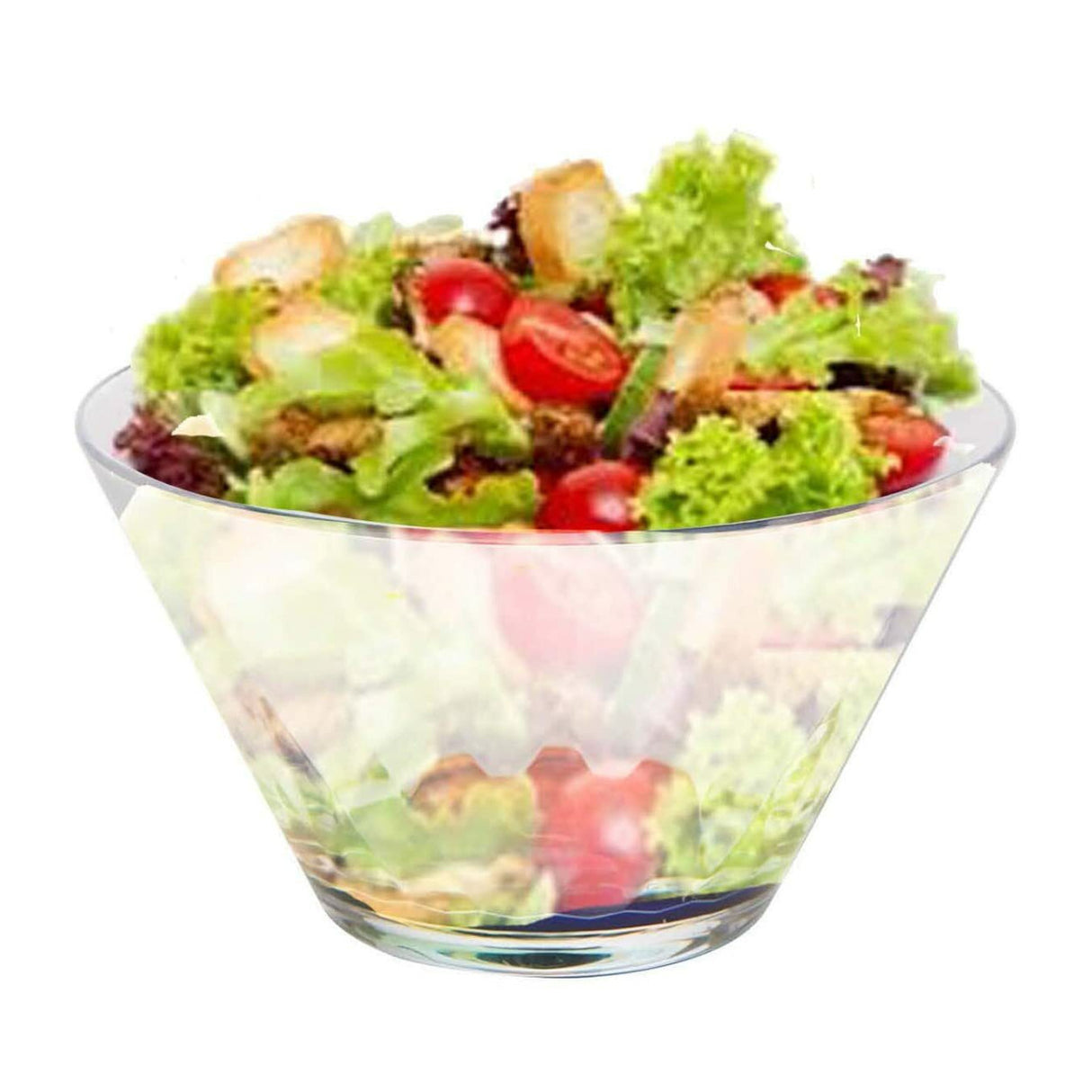 Mind Reader RSAL4-CLR Small Acrylic Multi-Purpose Bowls 4-Pack