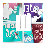 JTIEO Craft Weeding Tools Kit for Weeding Vinyl or Silhouettes (26-Pack)