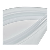Cuisipro Silicone Seamless Reusable Bag (Clear, 8 x 7-Inch, 27 fl oz)