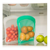 Cuisipro Silicone Seamless Reusable Bag (Green, 8 x 7-Inch, 27 fl oz)
