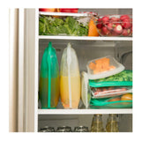 Cuisipro Clear Silicone Pack-it Bags (5.25 x 4.75-inch, 6.75 fl oz, 4-Pack)