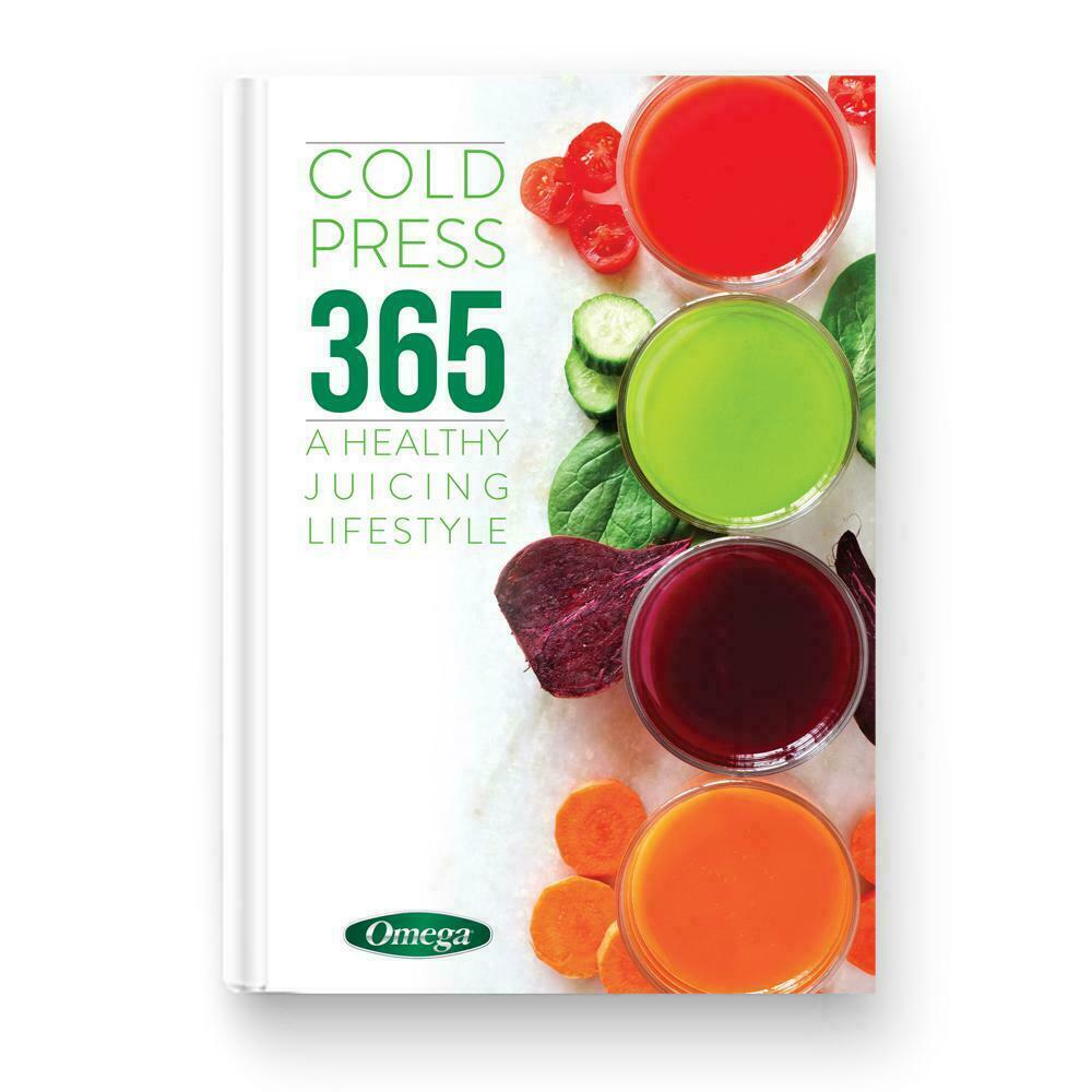 Omega Cold Press 365 Recipe Book (H3000D-BOOK)
