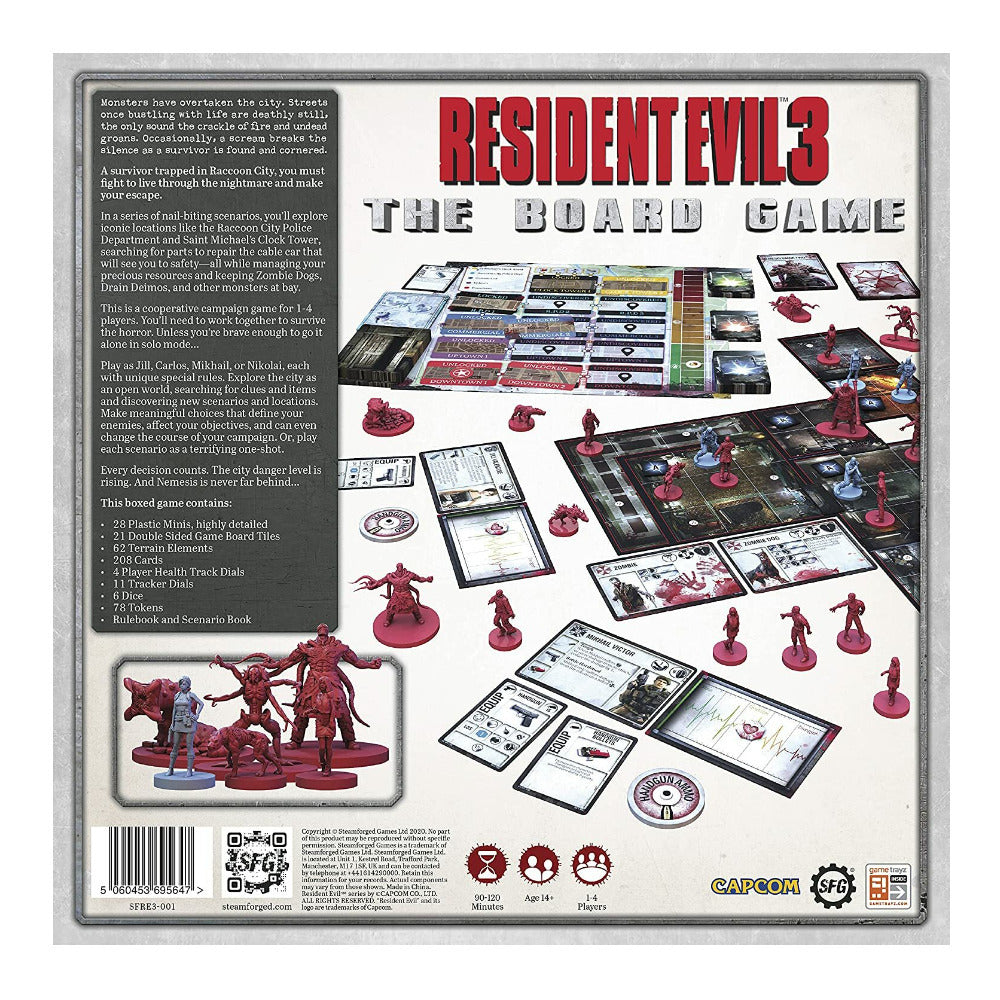 Resident Evil 3 Board Game