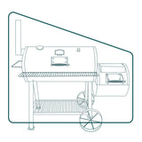 Patio Companion Grill Black Cover