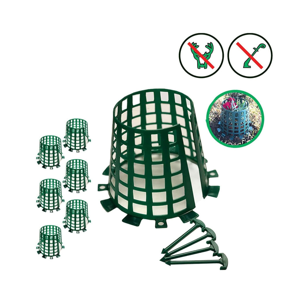 Plant Knight Tree Trunk Guard Protector (6-Pack, Green)