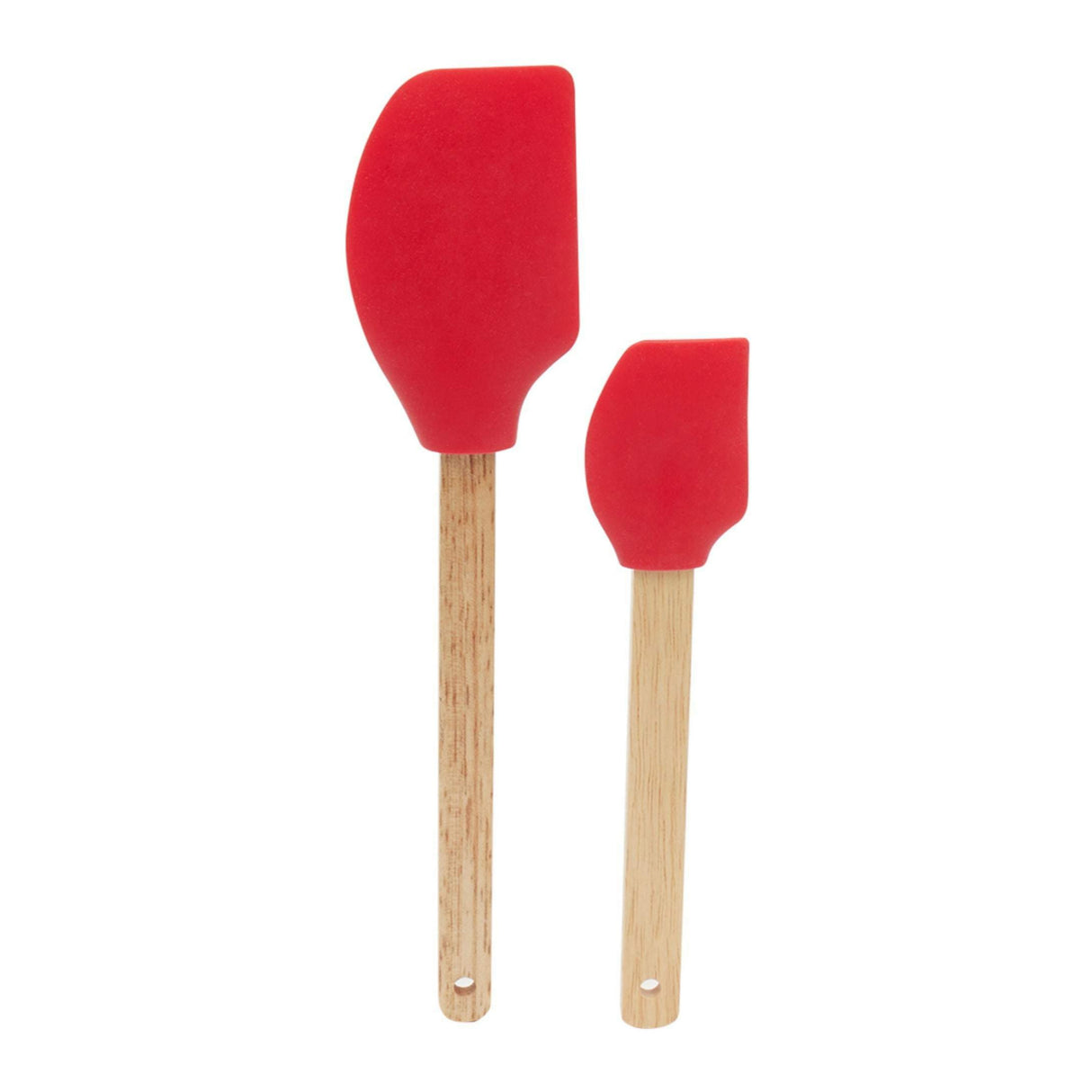 HDS Trading 2-Piece Silicone Spatula Set