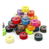 Koorito 36-Piece Bobbins and Sewing Threads Set with Case & Soft Measuring Tape