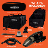 Lifestyle by Focus Car Organizer and Vacuum Set