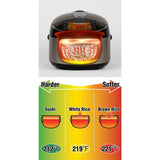 Zojirushi NP-NWC10XB Pressure Induction Heating Rice Cooker & Warmer (Black)