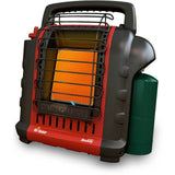 Mr. Heater MH9X 4-9K BTU Buddy Heater Complete Travel Bundle w/ Bag & 10ft Hose