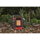 Mr. Heater MH9X 4-9K BTU Buddy Heater Complete Travel Bundle w/ Bag & 10ft Hose