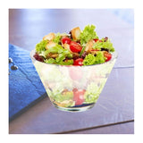 Mind Reader RSAL4-CLR Small Acrylic Multi-Purpose Bowls (4-Pack) Bundle