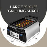 ChefWave Sosaku Smokeless Infrared Rotisserie Indoor Tabletop Grill