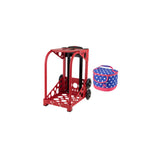 Zuca Sport Frame for Sport Insert Bags (Red) with Lunchbox (Polka Bots)