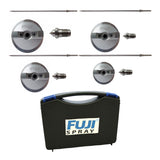 Fuji Air Cap Set 7020 #2,4,5 and 6 for Semi-PRO and Hobby-PRO Spray Guns Bundle