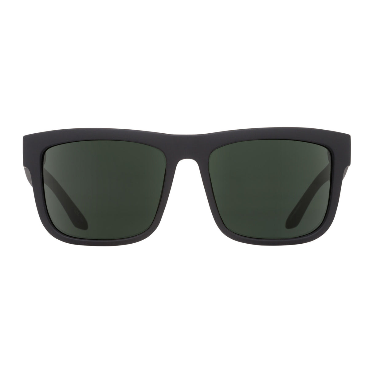 Spy Optic Discord Happy Green Sunglasses (Soft Matte Black)