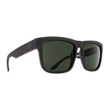 Spy Optic Discord Happy Green Sunglasses (Soft Matte Black)