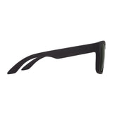 Spy Optic Discord Happy Green Sunglasses (Soft Matte Black)