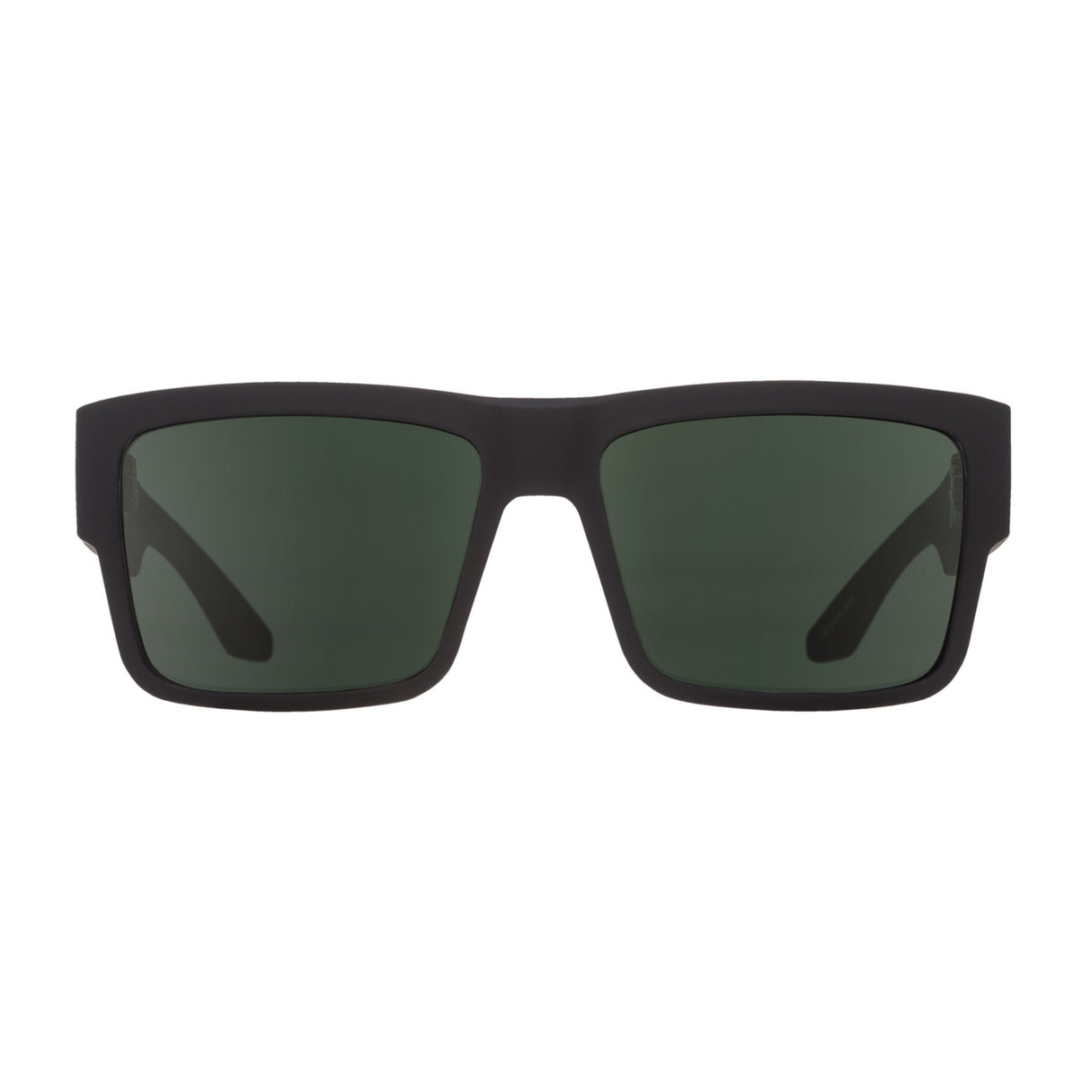Spy Optics Cyrus Happy Gray Green Polar Sunglasses (Soft Matte Black)