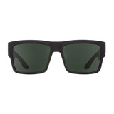 Spy Optics Cyrus Happy Gray Green Polar Sunglasses (Soft Matte Black)