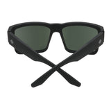 Spy Optics Cyrus Happy Gray Green Polar Sunglasses (Soft Matte Black)
