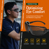 BELOW ZERO Ballistic Protection Glasses