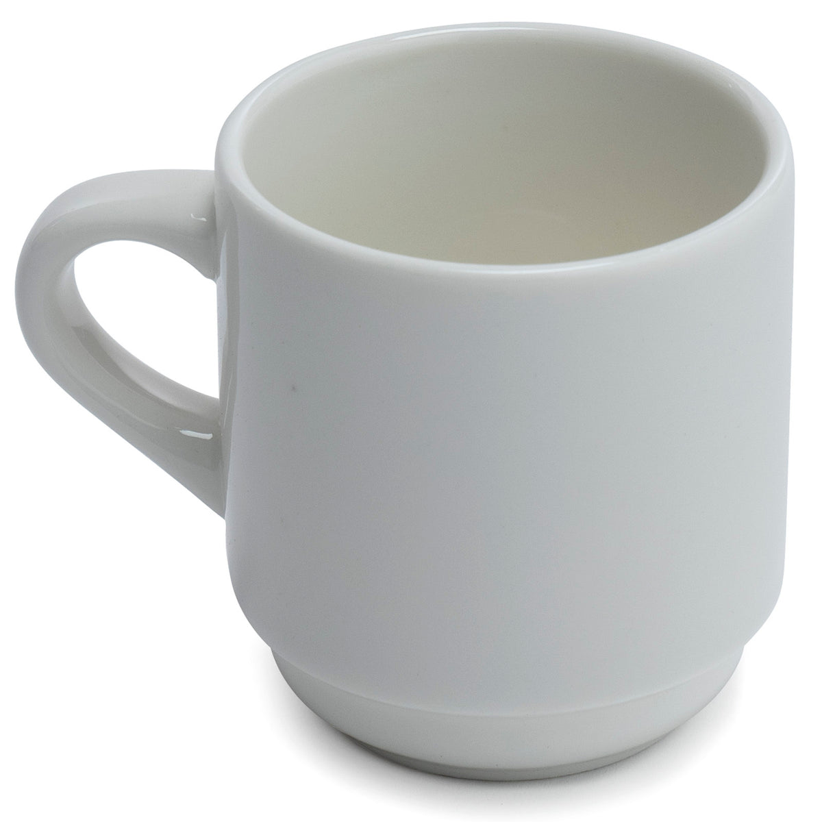 ChefWave 3oz Ceramic Tiara Espresso Cup and Saucer Set (2-pack)