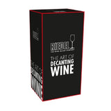 Riedel Boa Decanter with Wine Pourer with Stoppers (2-Pack) and Polishing Cloth