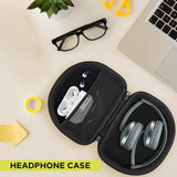 Knox Gear Pro Headphone Case for Inward-Folding Studio Monitor Headphones