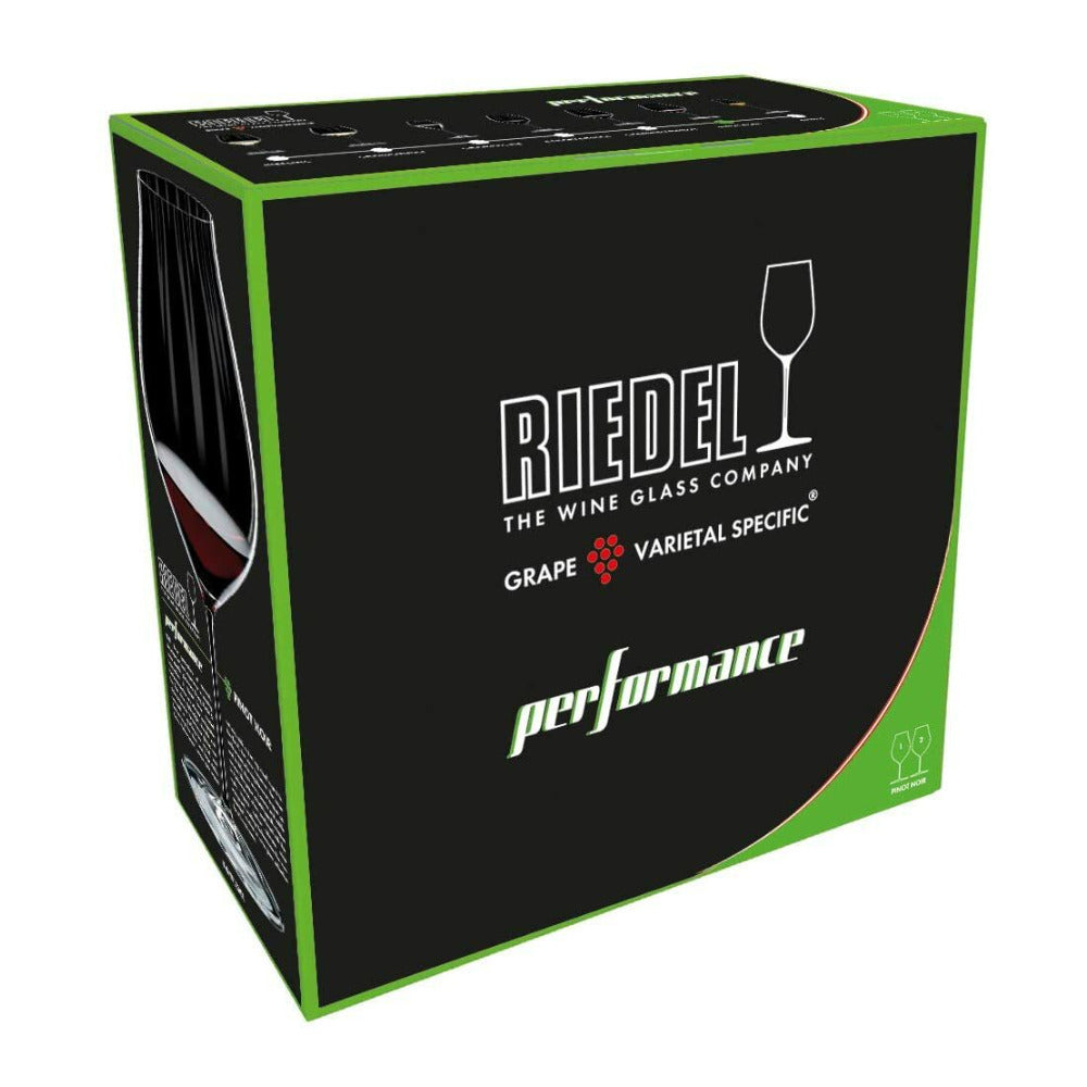 Riedel Performance Pinot Noir Wine Glass (Set of 6) Bundle with Wine Pourer