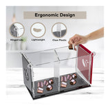 ChefWave Coffee Pod Organizer with Recyclable Section - Holder for Nespresso and Keurig Capsules