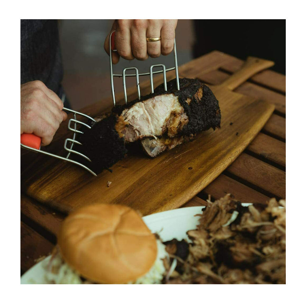 Union Square Group Charcoal Companion Meat Claws Lifter and Meat Shredder (Red)