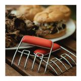 Union Square Group Charcoal Companion Meat Claws Lifter and Meat Shredder (Red)