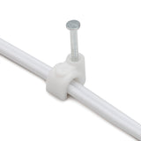 Kratos Power 24 Volt Transformer C-Wire Adapter (White) with Adapter Clips