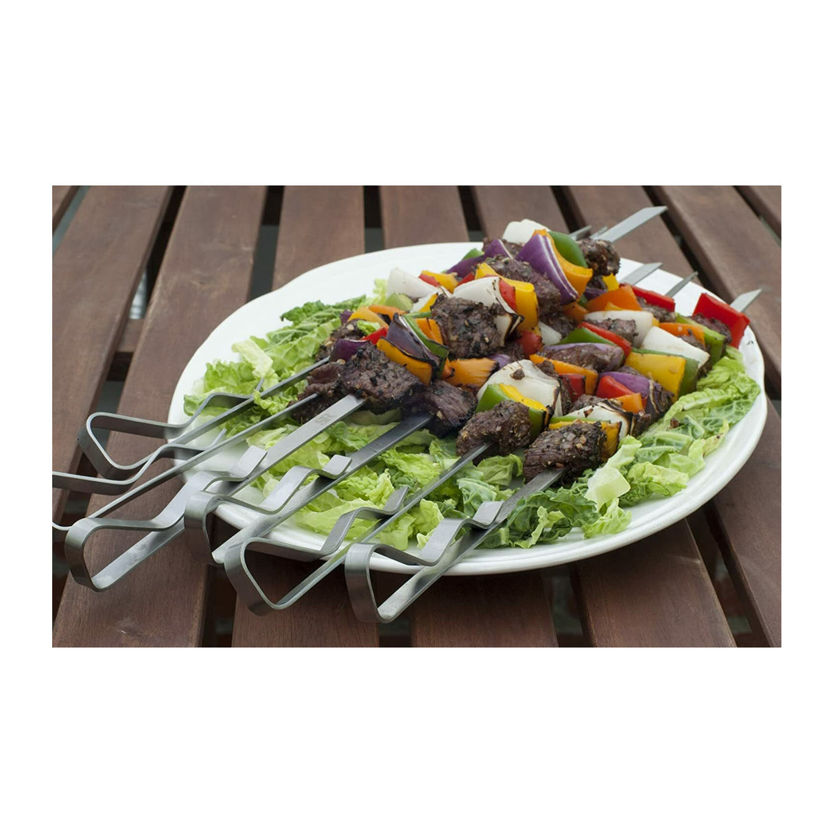 Steven Raichlen Best of Barbecue Grilling Kabob Skewers (Set of 6)