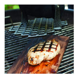 Charcoal Companion CC5159 Cast Iron Grill Marks Press (2-Pack)